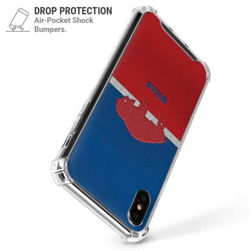 NFL Buffalo Bills Vintage iPhone XS Max Clear Case